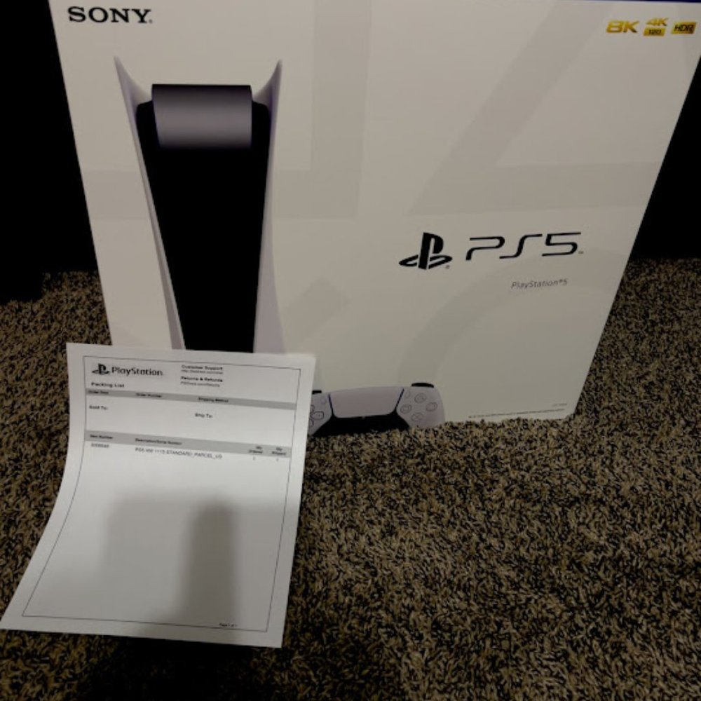 Sony PS5 Blue-Ray Edition Console - Brand New